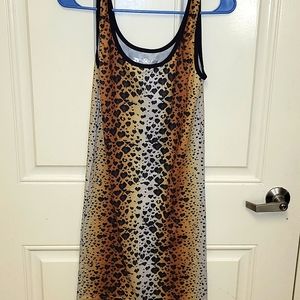 Size: S Poof Leopard Print Dress